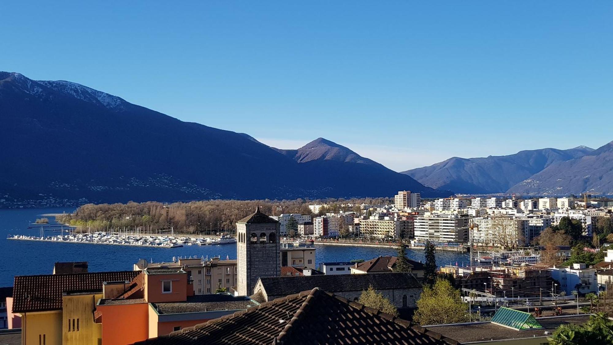@ Home Hotel Locarno Muralto Exterior foto